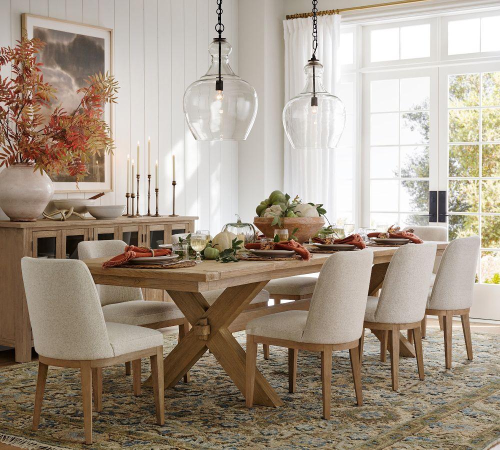 Layton Upholstered Dining Chair Pottery Barn Australia